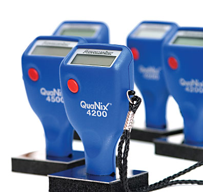 QN-4200-F 철용 도막두께측정기 범위 0~3000um, Automation, Qnix, 두께측정