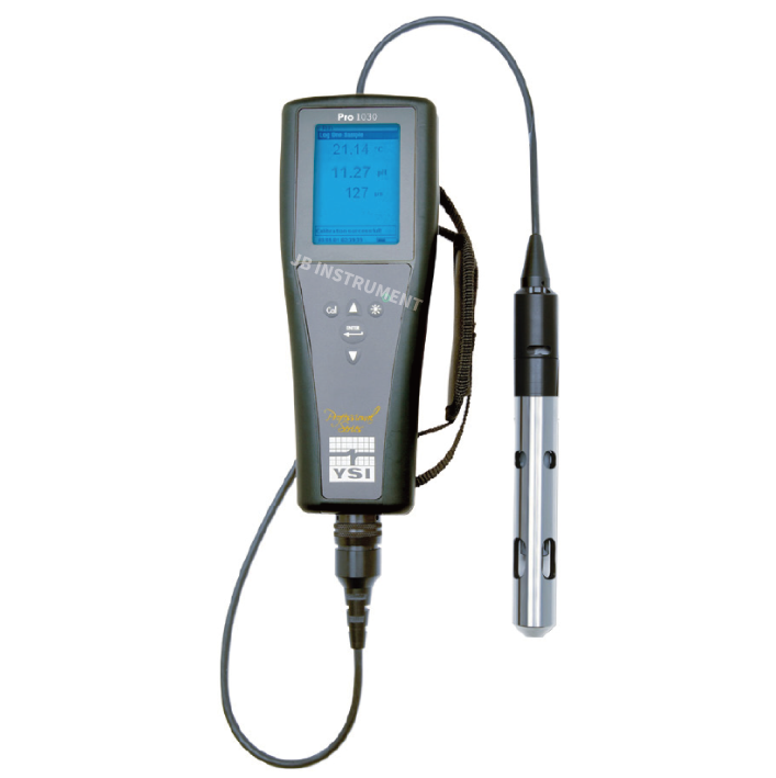 YSI Pro1030, 휴대형 염분 측정기, 범위 0 - 70 ppt, pH/ORP/전도도/염분/TDS 측정