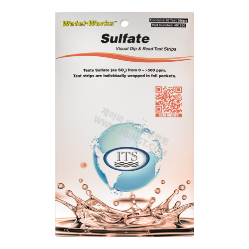 S30P-Sulf 황산염 Sensafe 검사키트 범위 0, 250, >500 mg/L, 30회측정, ITS, 481200