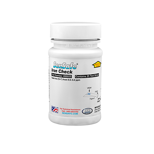B25-Iron 철 Sensafe 검사키트 범위 0.0 - 5.0 mg/L,50회측정480025