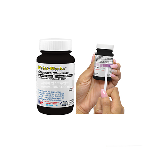6가크롬 B50-Chro 검사키트 범위 0.1 - 50 mg/L50회측정 Chromate Cr6+ ITS 480047