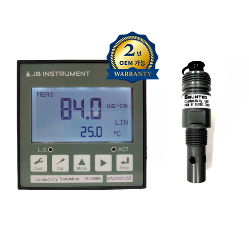 JB-200RS-8-241, 폐수공정전용전도도 측정기 Process Wastewater