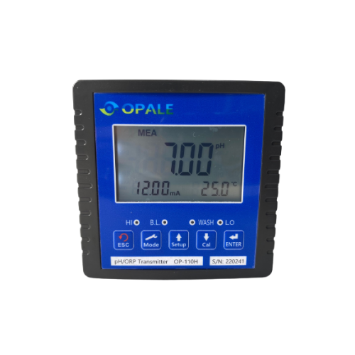 OP-110H-HF 불소, 불산 측정용 설치형 pH측정기,Epoxy pH전극