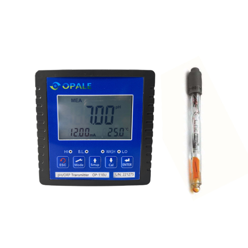 OP-110U-GS5 하수처리공정 전용 pH측정기,GS-5 pH 전극