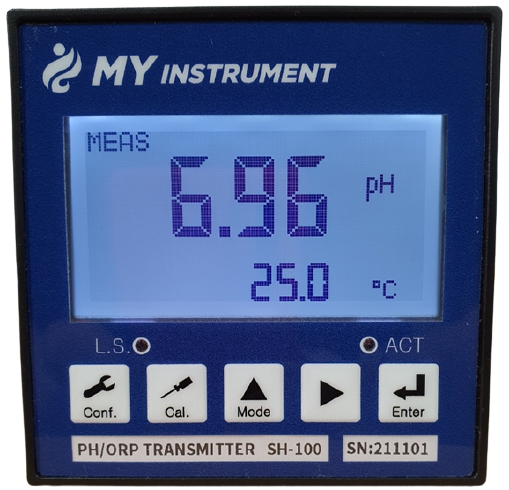 SH-100-GR-1 pH 측정기, 침적형 pH Sensor GR-1 pH 전극, KRK pH Sensor