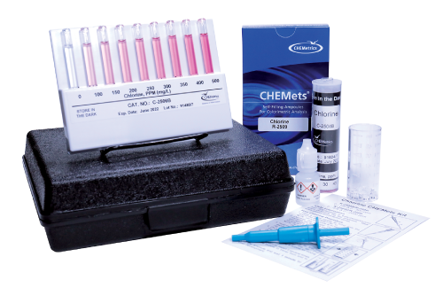 K-2504B 잔류염소 테스트키트 Chlorine (free & total) Test Kits