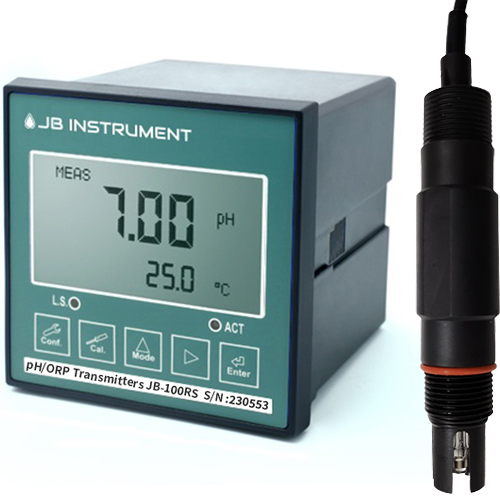JB-100RS-SpH10 설치형 pH측정기, 배관삽입형, 침적형 수소이온농도 측정기