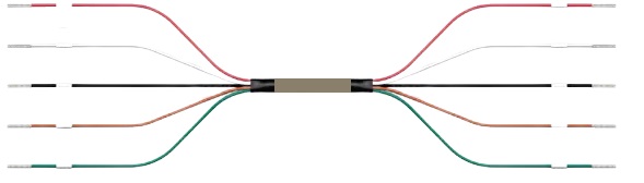 pHCT-1M-FF pH/온도전용 케이블 1M pH,Temperature Cable