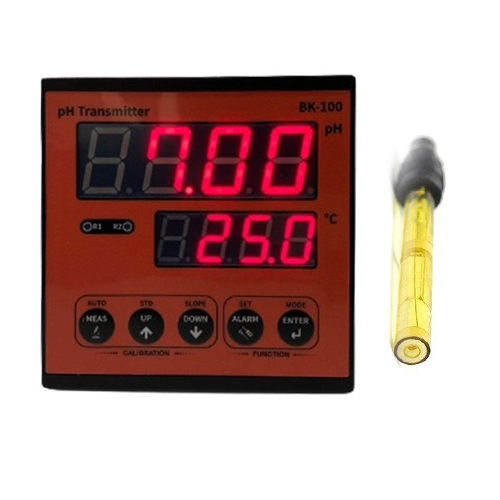 BK-100-HF 불소,불산 측정용 설치형 pH측정기,Epoxy pH전극,Sensorex