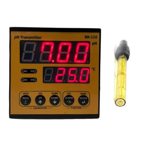 BK-110RS-HF 불소,불산 측정용 pH측정기Epoxy pH전극 RS-485통신