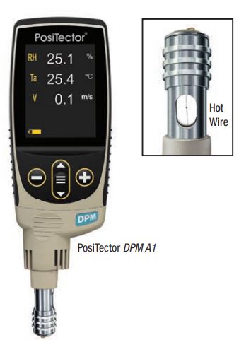 DPMA1 이슬점측정기 노점측정기 온습도계 Defelsko, PosiTector DPM, PT-DPMA1