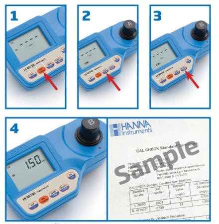 HI-96701 HANNA 잔류염소 측정기 Free Chlorine Photometer