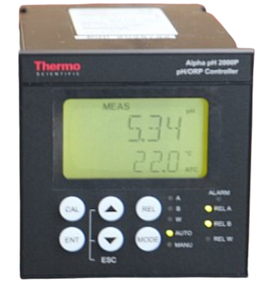 pH-2000P-405 판넬 설치형 pH측정기, 도금공정용 메틀러 토레도 pH전극