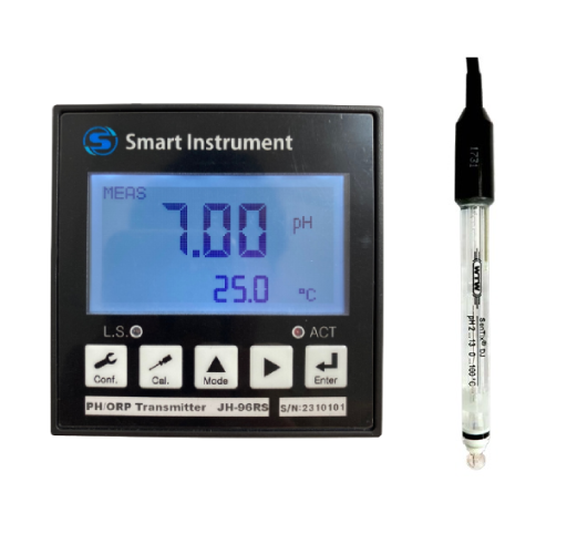 JH-96-SenTix 현장 판넬 설치형 pH 측정기 WTW pH 전극 수소이온농도 측정