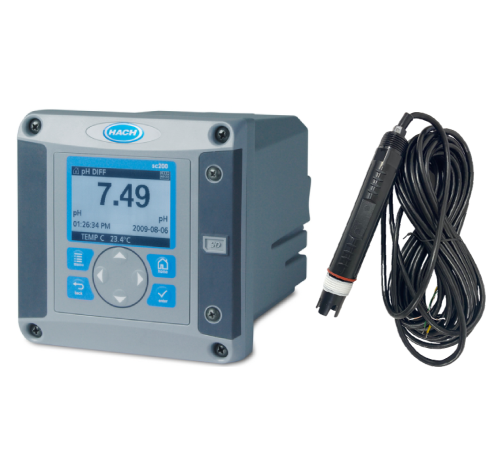 SC200-SpH10 현장 설치형 인라인 하크 pH측정기 하수처리장,폐수처리장 공정용 pH METER