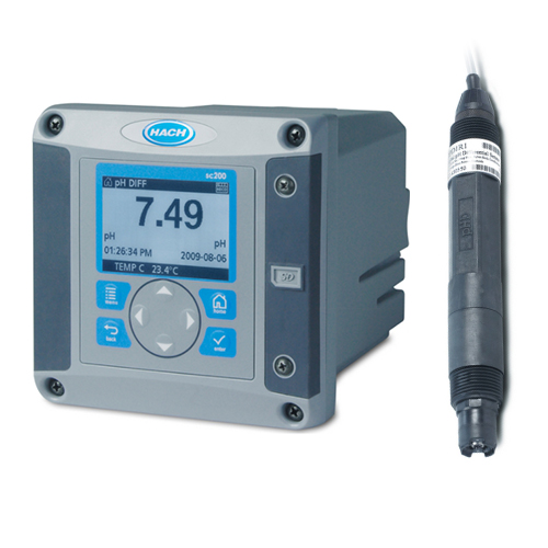 SC200-PC1R1A 현장 설치형 하크 인라인 pH 측정기 pH METER