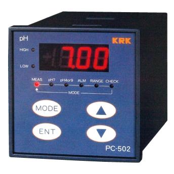 PC-502-GR-1K KRK 현장 설치형 인라인 pH 측정기 오폐수처리장 전용 pH전극