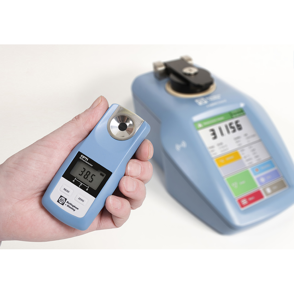 38-01 OPTI 휴대형 다항목 굴절계 FSII DiEGME (ASTM D 5006) 측정