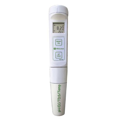 MW804-pH 다항목 수질 측정기 pH, 전도도, TDS, 온도 측정기가능