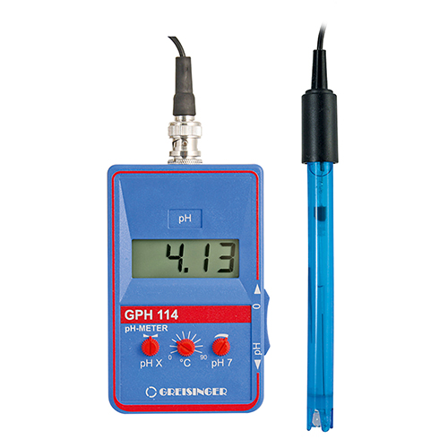 GPH-114 휴대형 pH측정기 Gresinger pH Meter 산도측정 수소이온농도측정