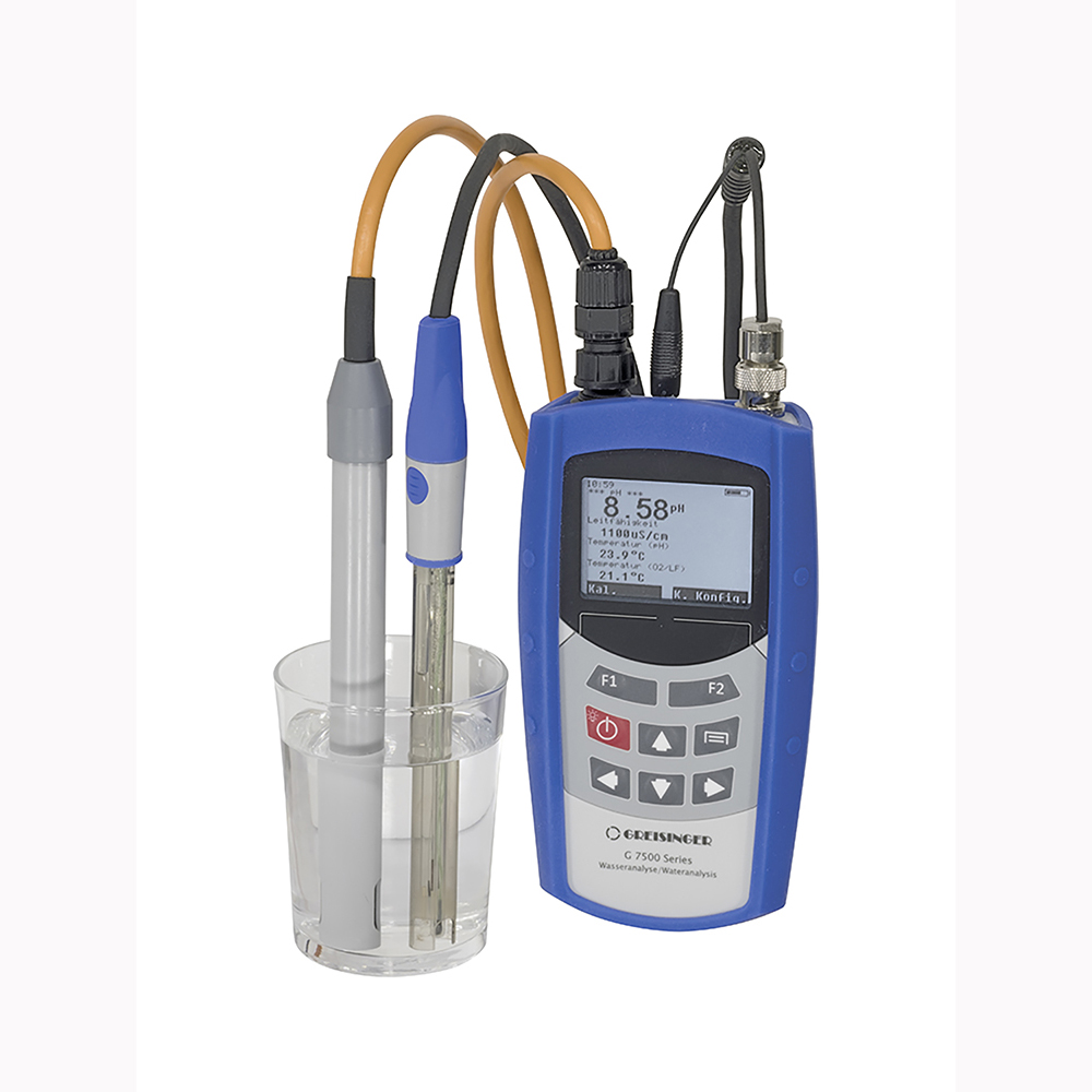 G7500 휴대용 고정밀 pH 용존산소 DO 수질측정기 양식업용 실험실용