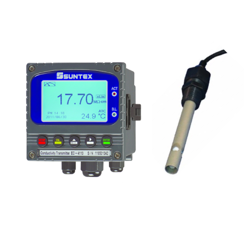 CON-4110RS-8-11-3, 순수용 설치형 온라인 전도도 측정기 SUNTEX