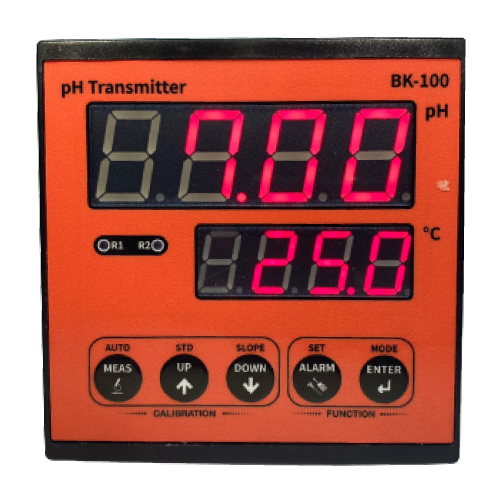 설치형 pH 측정기 세트 BK-100-1H pH 자동제어공정 판넬