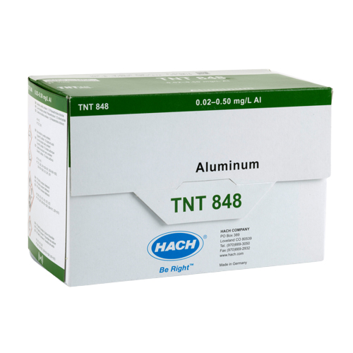 TNT848 알루미늄 HACH Aluminum, TNTplus 바이알 테스트 하크시약