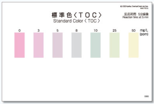 WAK-TOC 총유기탄소검사 팩테스트 Total Organic Carbon