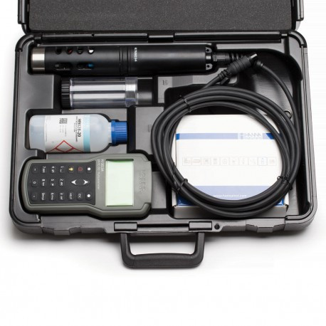 HANNA HI-98194 휴대형 전도도 측정기, pH/ORP/TDS/염분/DO/온도 측정  HI98194