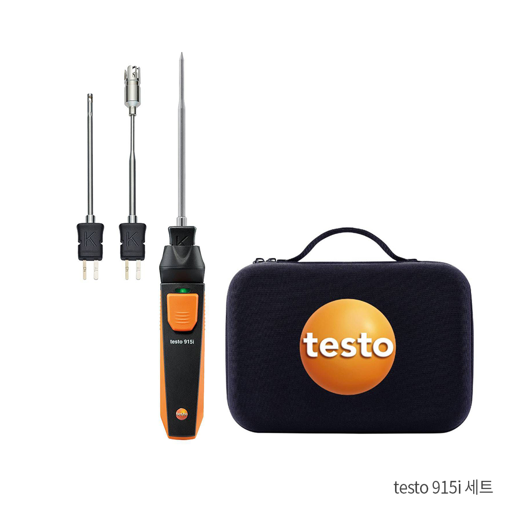 TESTO 915i, 디지털 온도 측정기, 온도측정, 온도계, 테스토
