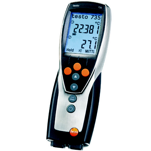 TESTO 735, 정밀급 온도 측정기, 온도측정, 온도계, 테스토