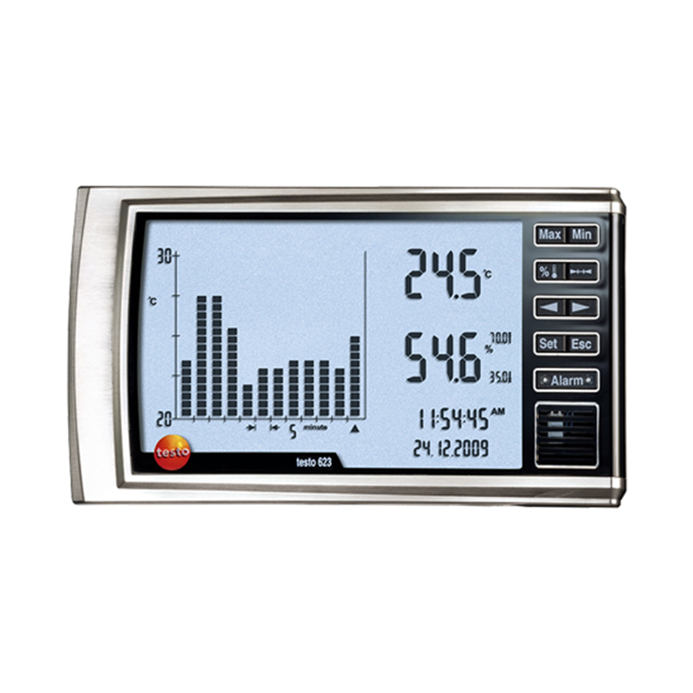 TESTO 623, 탁상용 온습도계, 온도습도 측정, 온습도 측정기, 테스토