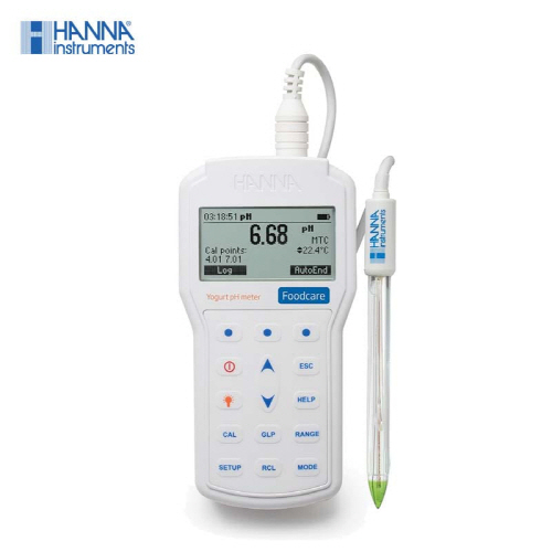 HI-98164 휴대용 pH 측정기,HANNA, 요구르트, pH 측정기, HI98164