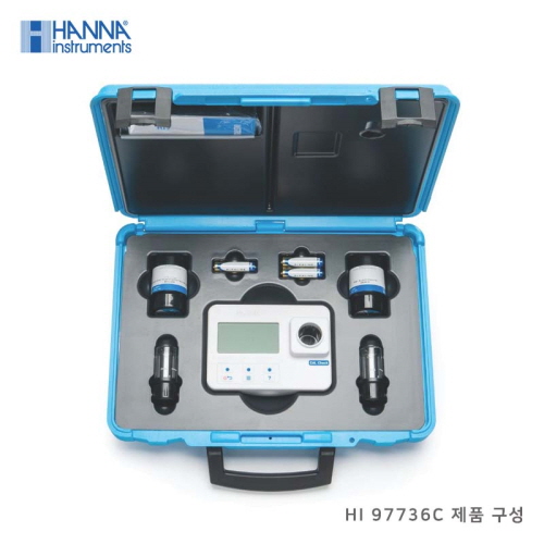 HI-97736, 총경도&pH 이온 비색계, 총경도/pH 측정, Total Hardness/pH , HANNA, HI97736