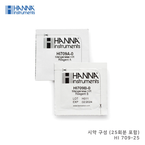 HI-709, 망간 Checker, 망간 측정, Manganese,HR, HANNA, HI709