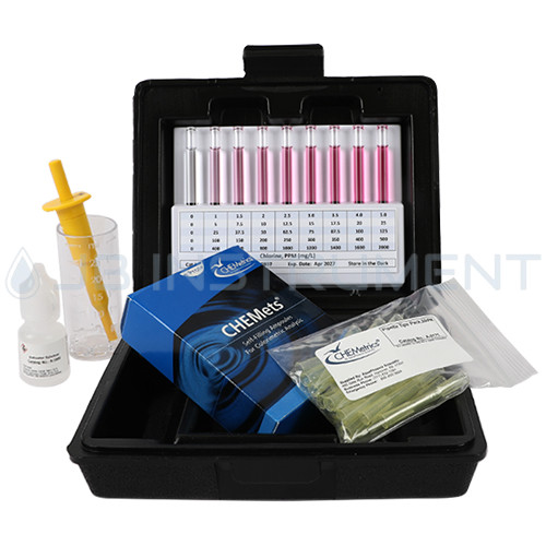 K-2520C 총염소 테스트키트 Chlorine (free & total) Test Kits Chemetrics