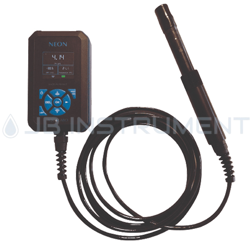 NEON-PH3 휴대형 고성능 디지털 pH 측정기, PHEHT SENSOR 3M포함 AQUALABO