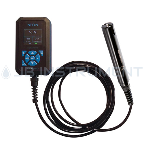 NEON-EC15 휴대형 고성능 디지털 전도도 측정기, C4E SENSOR 15M포함 AQUALABO