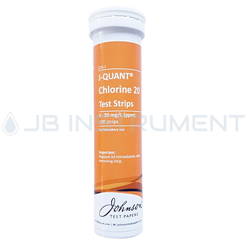 잔류염소 측정키트 0–20 mg/L HACCP J-QUANT Chlorine20, 216.1