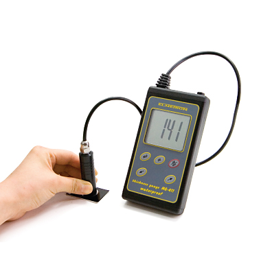 MG-411 도막두께측정기, 철용 도막게이지,범위 0-1999um, Elmetron